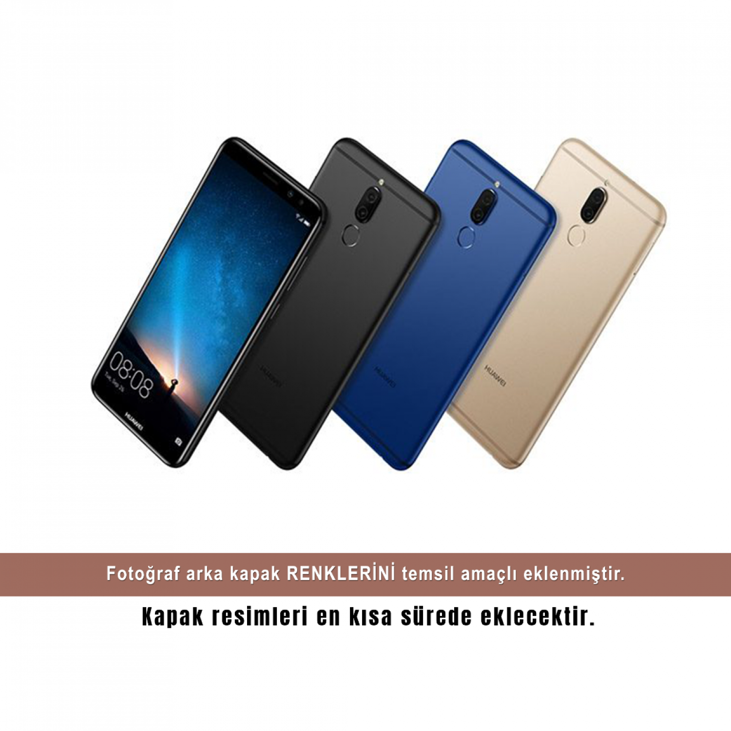 Huawei Mate10 Lite Arka Kapak %100 Orijinal Tüm Renkler