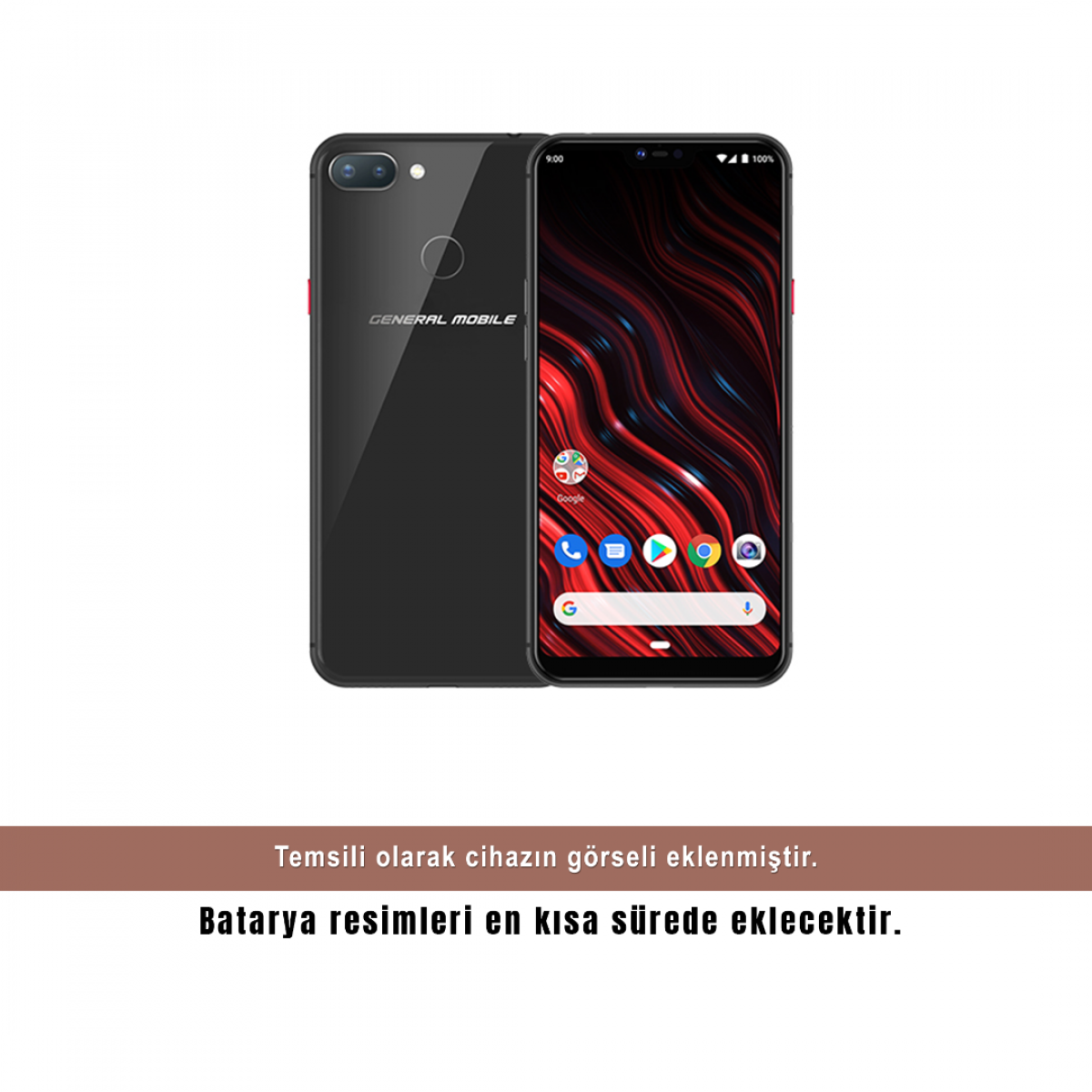 General Mobile GM 9 PLUS Batarya Pil %100 Orijinal