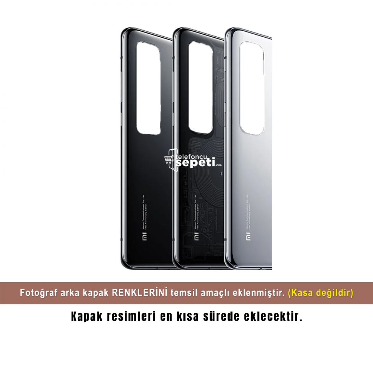 Xiaomi Mİ10 ULTRA Arka Kapak %100 Orijinal Tüm Renkler