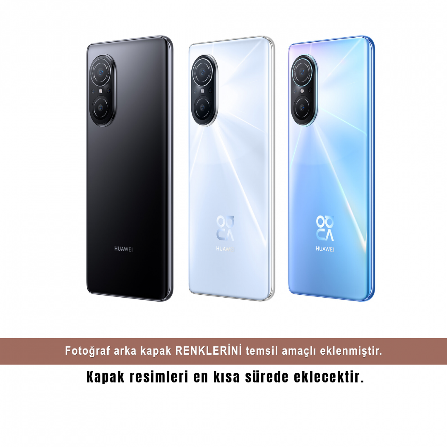 Huawei Nova 9 Se Arka Kapak %100 Birebir Ürün