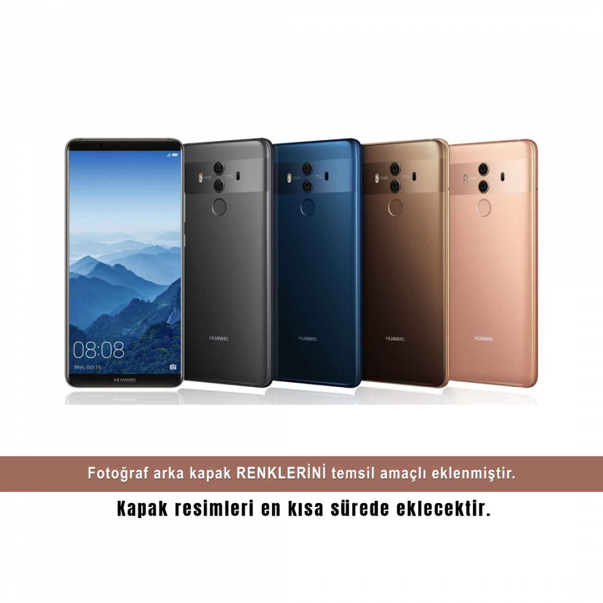 Huawei MATE 10 PRO Arka Kapak %100 Orijinal Tüm Renkler