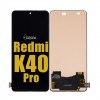 Xiaomi Redmi K40 Pro Ekran Dokunmatik Siyah Çıtasız A Plus Kalite