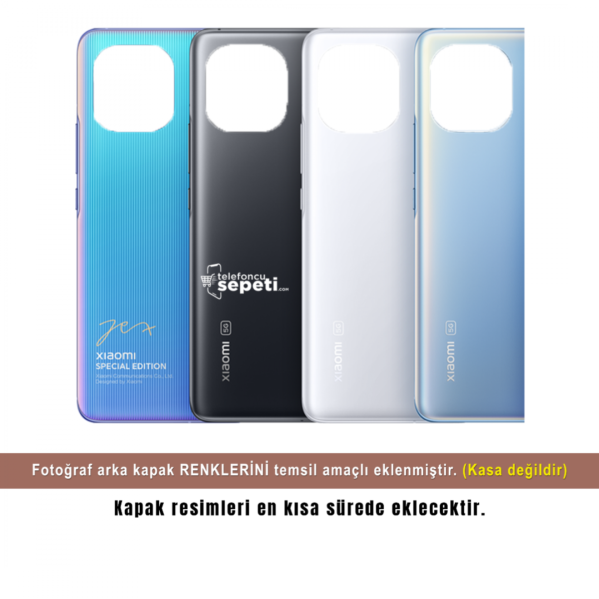 Xiaomi Mİ 11 Arka Kapak %100 Orijinal Tüm Renkler