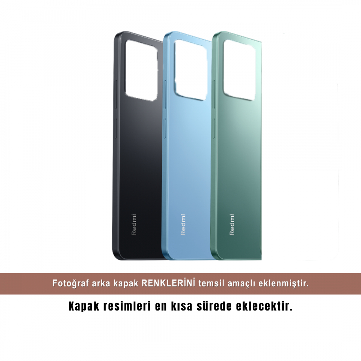 Xiaomi Redmi Note 12 Arka Kapak Birebir Ürün