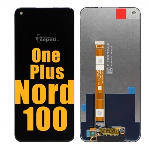 OnePlus Nord 100 Ekran Dokunmatik Siyah Çıtasız Orijinal
