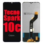 Tecno Spark 10c Ekran Dokunmatik Siyah Çıtasız %100 Orijinal