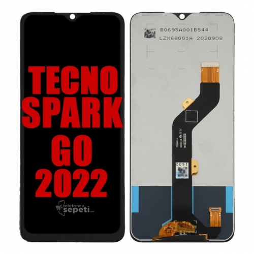 Tecno Spark Go 2022 Ekran Dokunmatik Siyah Çıtasız %100 Orijinal