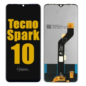 Tecno Spark 10 Ekran Dokunmatik Siyah Çıtasız A Plus Kalite