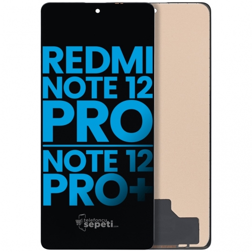 Xiaomi Redmi Note 12 Pro Plus Ekran Dokunmatik Siyah %100 Orijinal