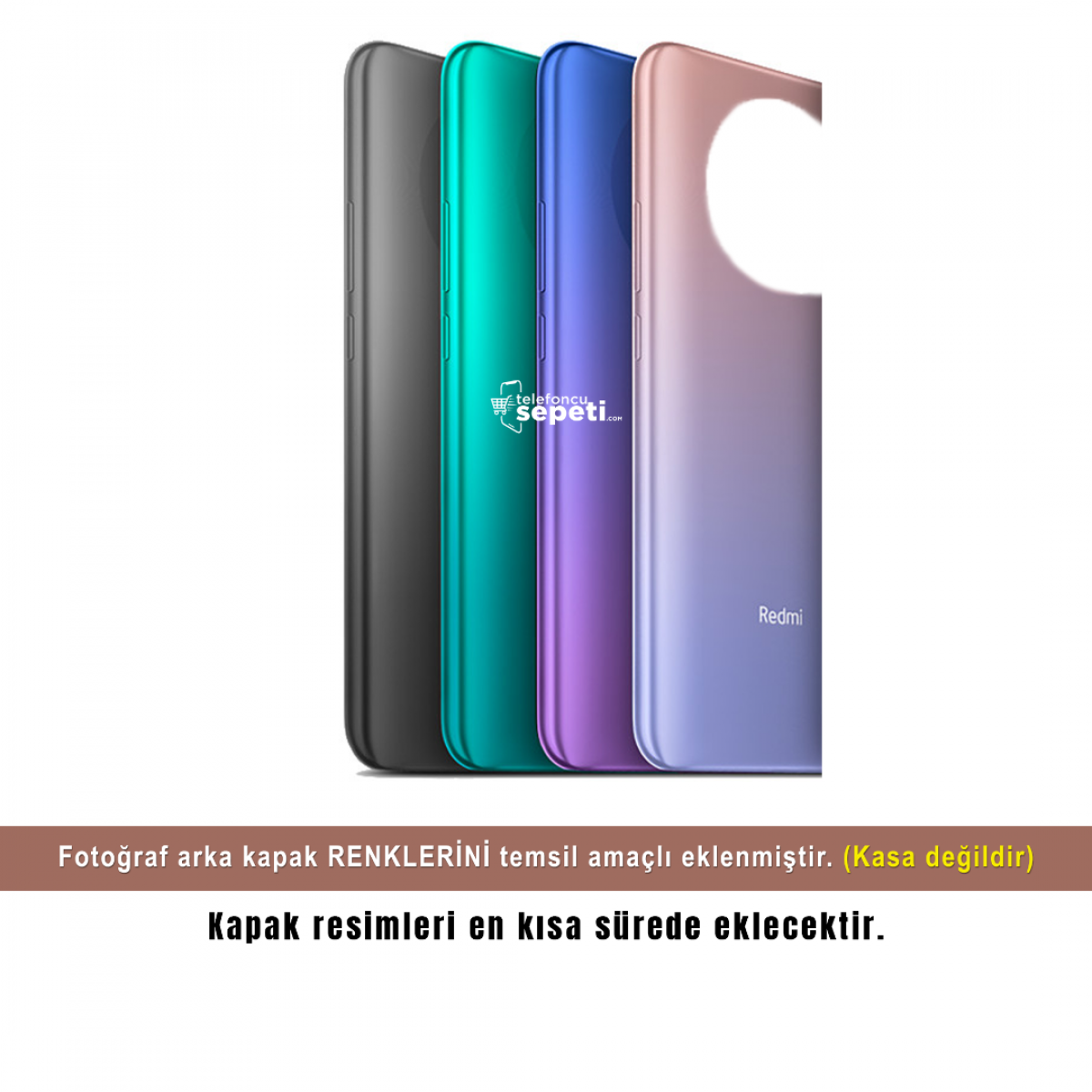 Xiaomi Redmi 9 Arka Kapak Birebir Ürün
