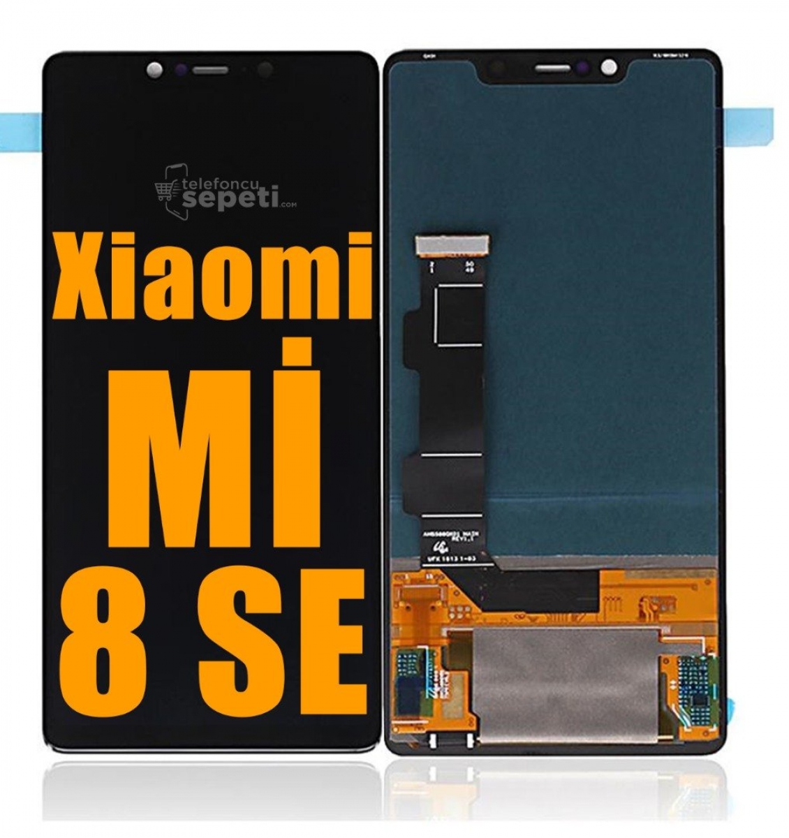 Xiaomi Mi 8se Ekran Dokunmatik Siyah Çıtasız Oled