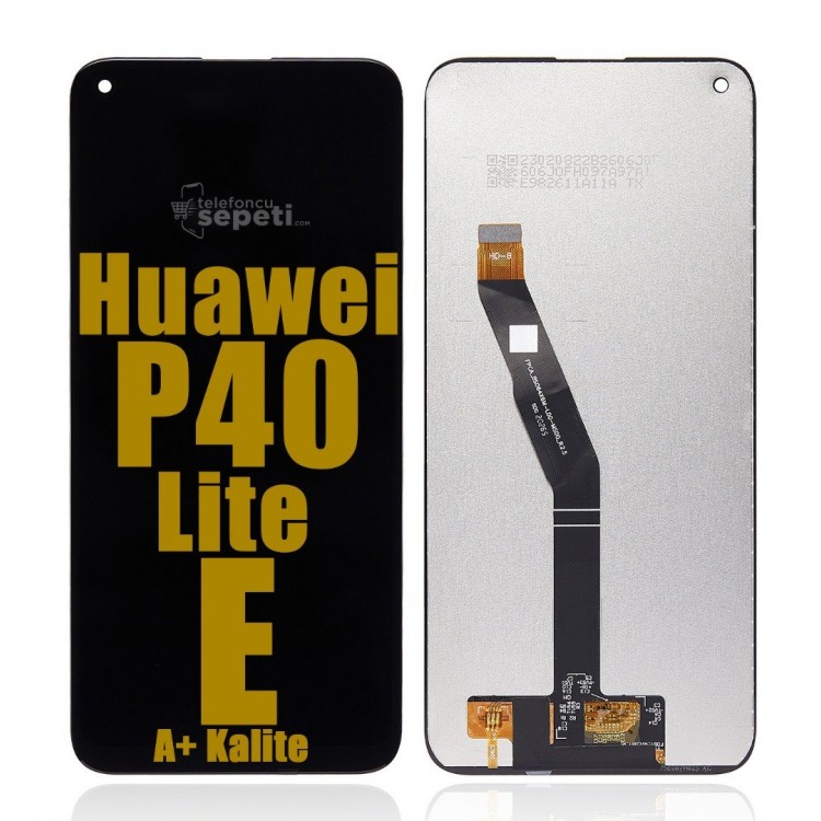 Huawei P40 Lite E Ekran Dokunmatik Siyah Çıtasız A Plus Kalite