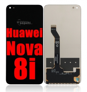 Huawei Nova 8i Ekran Dokunmatik Siyah Çıtasız A Plus Kalite