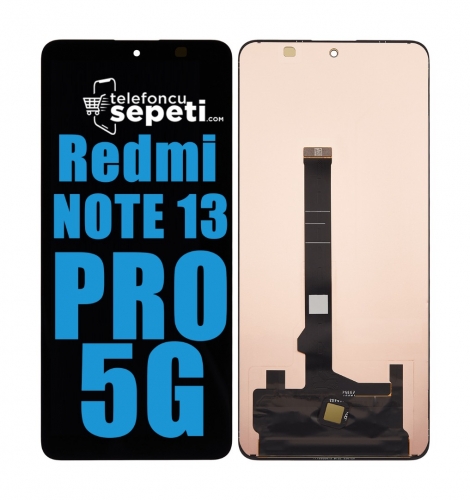 Xiaomi Redmi Note 13 Pro 5G Ekran Dokunmatik Siyah Çıtasız %100 Oled