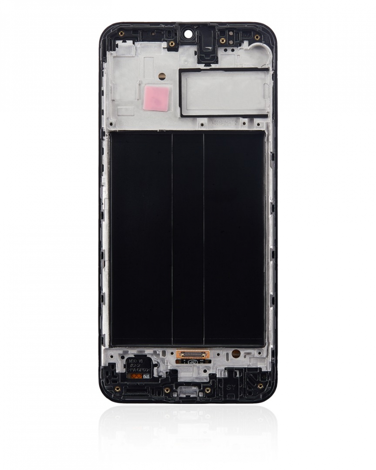 Samsung Galaxy M30s M307 Ekran Dokunmatik Siyah Çıtalı %100 Oled