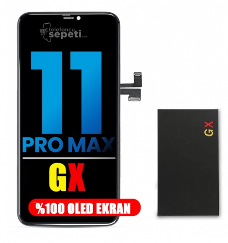iPhone 11 Pro Max Ekran Dokunmatik %100 Oled Gx Marka