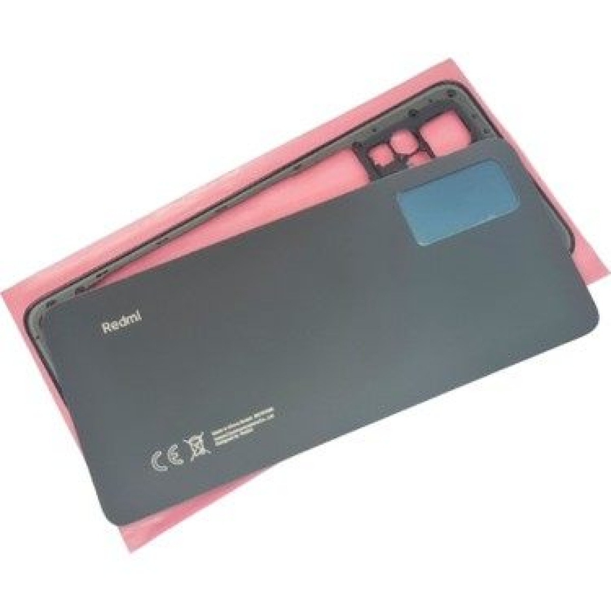 Xiaomi Redmi Note 12 Pro 4G Arka Kapak Siyah Birebir Ürün