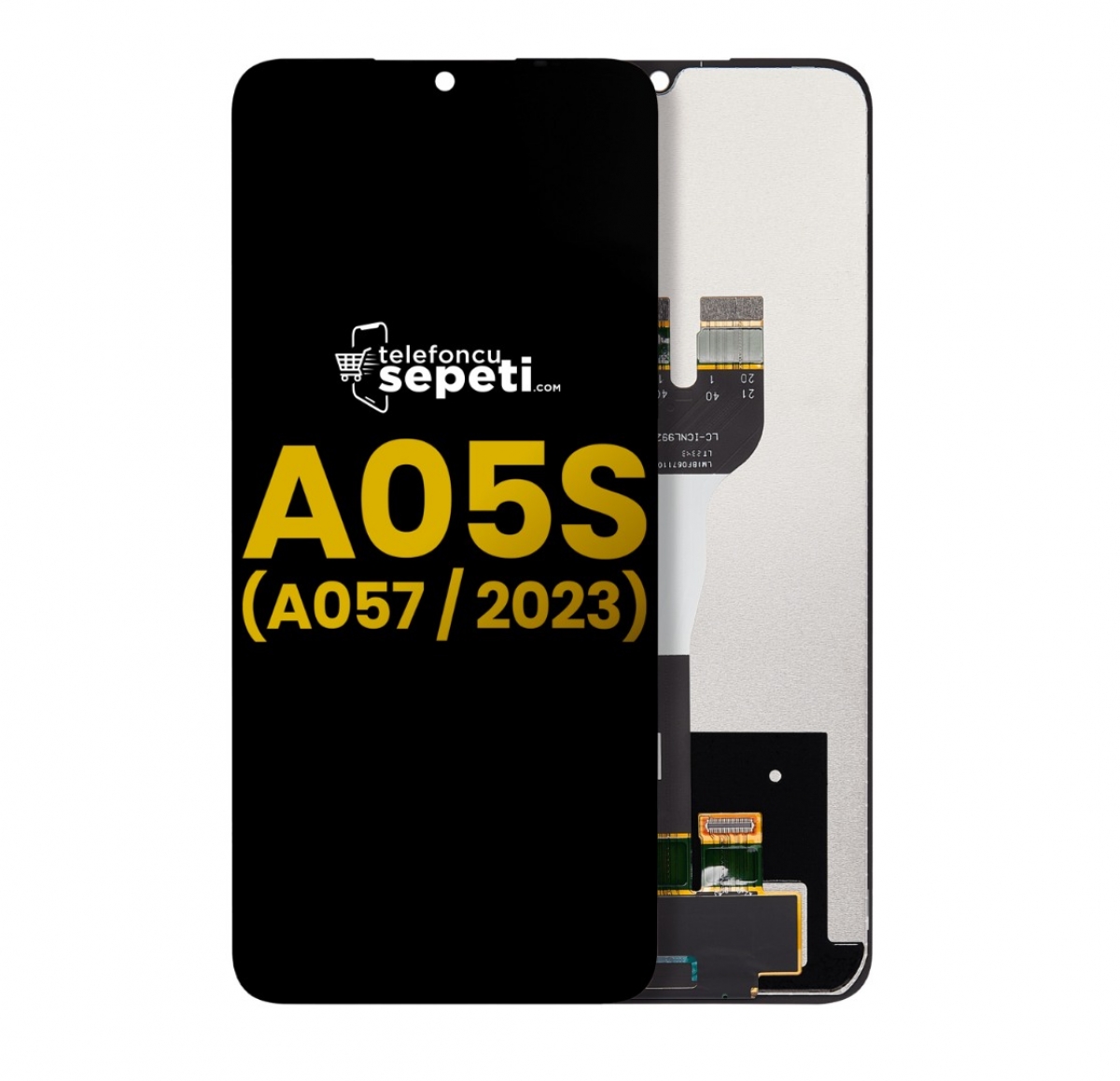 Samsung Galaxy A05s A057 Ekran Dokunmatik Siyah Çıtasız %100 Orijinal
