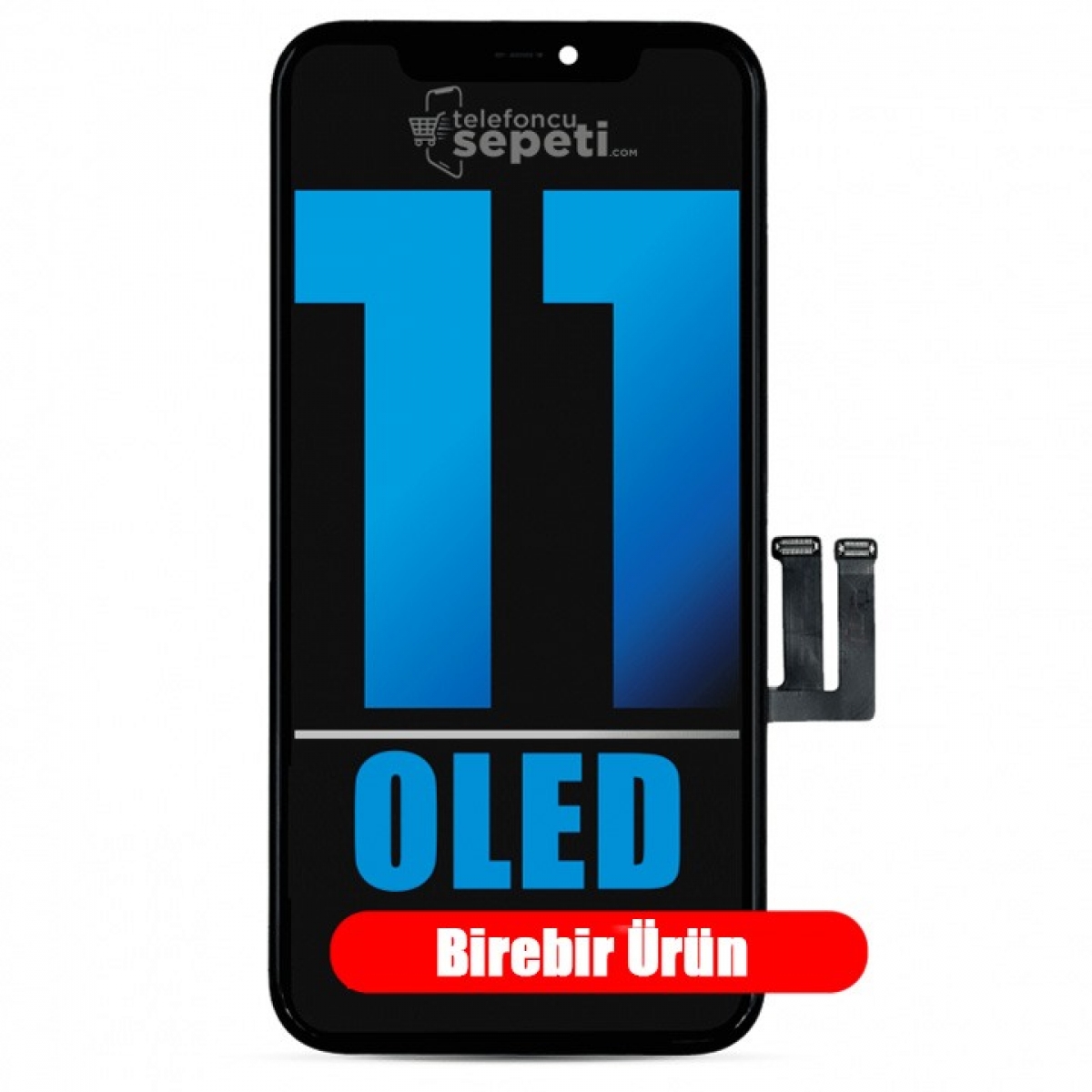 iPhone 11 Ekran Dokunmatik Siyah Oled Üstün Kalite
