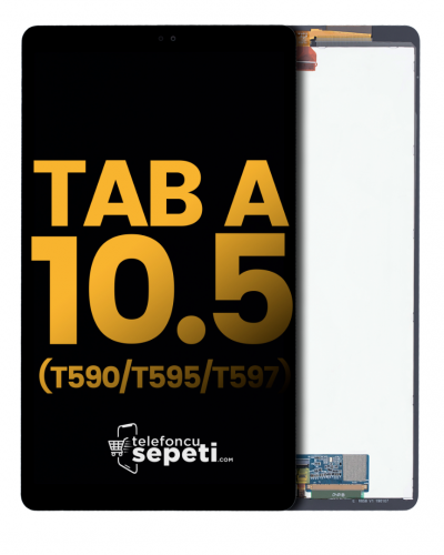 Samsung Galaxy Tab A SM-T590 T595 T597 Ekran Dokunmatik Siyah %100 Orijinal