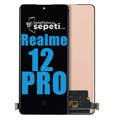 Realme 12 Pro Ekran Dokunmatik Siyah %100 Orijinal