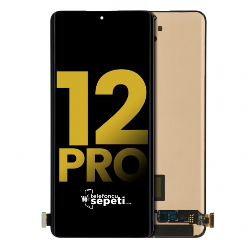 Xiaomi Mi 12 Pro Ekran Dokunmatik Siyah Çıtasız %100 Oled