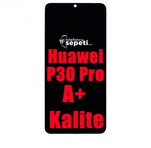 Huawei P30 Pro Ekran Dokunmatik Siyah Çıtasız A Plus Kalite