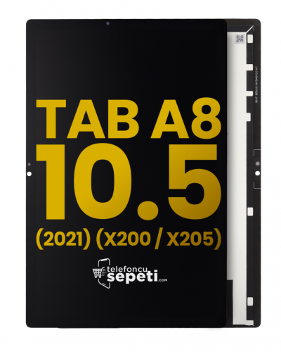 Samsung Galaxy Tab A8 SM-X200 Ekran Dokunmatik Siyah %100 Orijinal