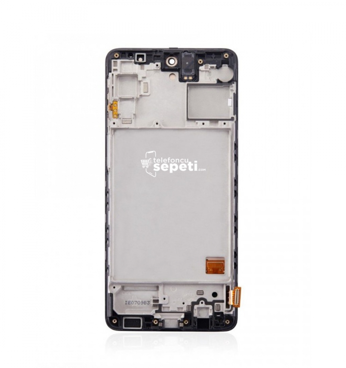 Samsung Galaxy M31s M317 Ekran Dokunmatik Siyah Çıtalı Oled