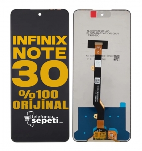 İnfinix Note 30 Ekran Dokunmatik Siyah %100 Orijinal