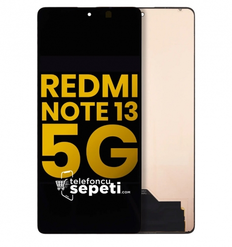 Xiaomi Redmi Note 13 5G Ekran Dokunmatik Siyah Çıtasız %100 Orijinal