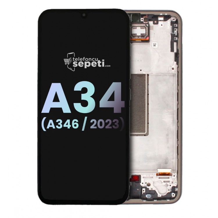 Samsung Galaxy A34 A346 Ekran Dokunmatik Çıtalı Oled