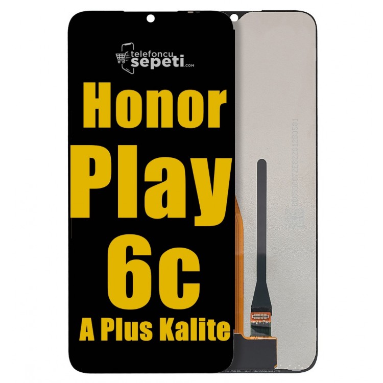 Honor Play 6c Ekran Dokunmatik Siyah Uyumlu A Plus Kalite