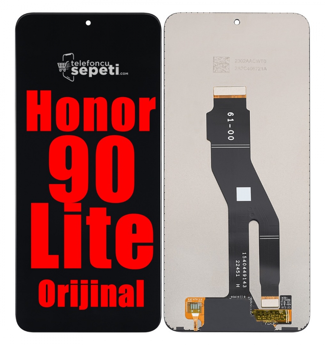 Honor 90 Lite Ekran Dokunmatik Siyah %100 Orijinal