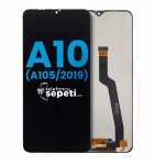 Samsung Galaxy A10 A105 Ekran Dokunmatik Siyah Çıtasız A Plus Kalite
