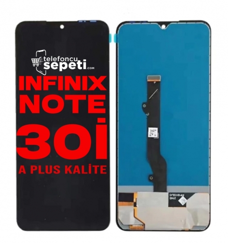 İnfinix Note 30i Ekran Dokunmatik Siyah A Plus Kalite