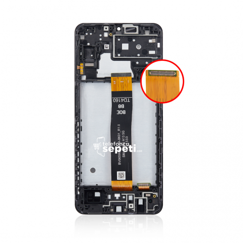 Samsung Galaxy A13s a137 Ekran Dokunmatik Siyah Çıtalı %100 Orijinal