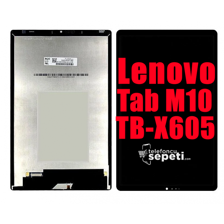 Lenovo Tab M10 TB-X605 X605F Ekran Dokunmatik Set "Orijinal"