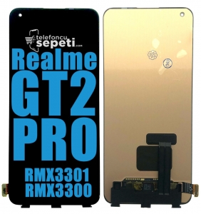 Realme Gt2 Ekran Dokunmatik Siyah Çıtasız %100 Orijinal