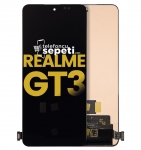 Realme Gt3 Ekran Dokunmatik Siyah Çıtasız %100 Orijinal