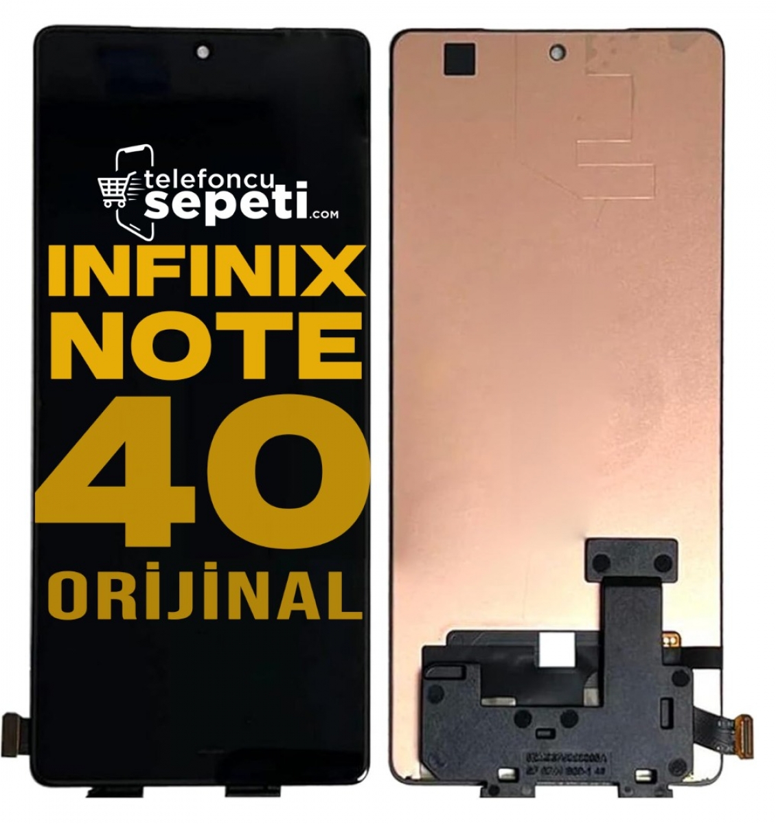 İnfinix Note 40 Ekran Dokunmatik Siyah %100 Orijinal