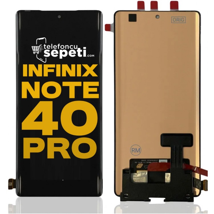 İnfinix Note 40 Pro Ekran Dokunmatik Siyah %100 Orijinal