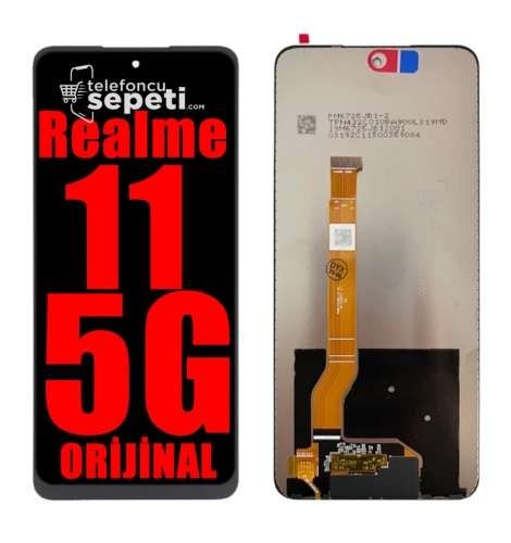 Oppo Realme 11 5G Ekran Dokunmatik Siyah Çıtasız %100 Orijinal