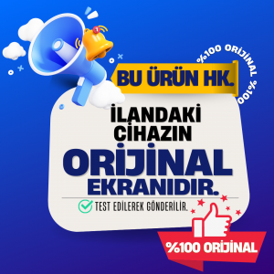 Samsung Galaxy A70 A705 Ekran Dokunmatik Siyah Çıtalı Orijinal %100 Servis Ürün