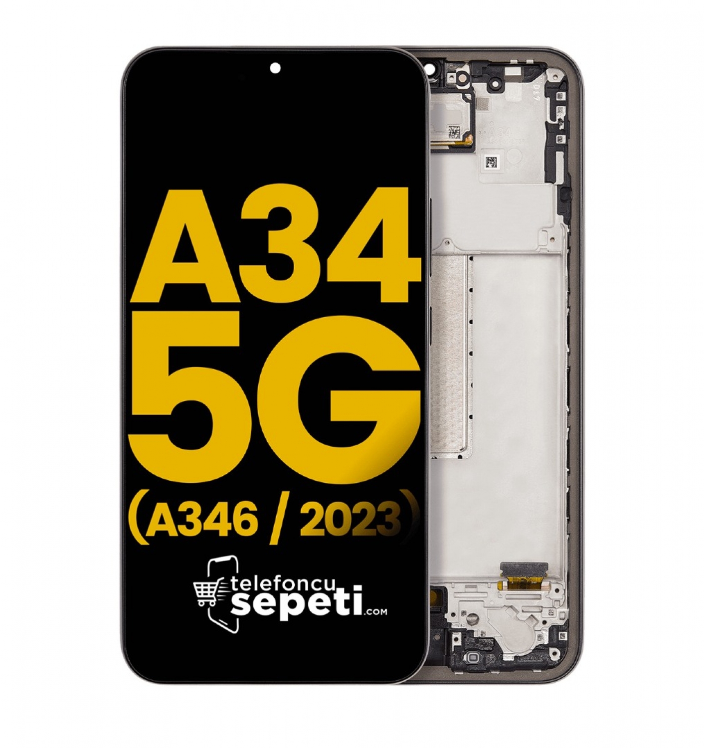 Samsung Galaxy A35 A356 Ekran Dokunmatik Çıtalı %100 Oled