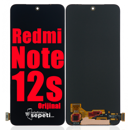 Xiaomi Redmi Note 12s Ekran Dokunmatik Siyah %100 Orijinal
