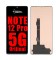 Xiaomi Redmi Note 12 Pro 5g Ekran Dokunmatik Siyah Çıtasız %100 Orijinal