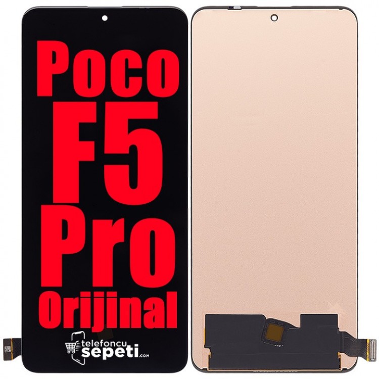 Poco F5 Pro Ekran Dokunmatik Siyah %100 Orijinal