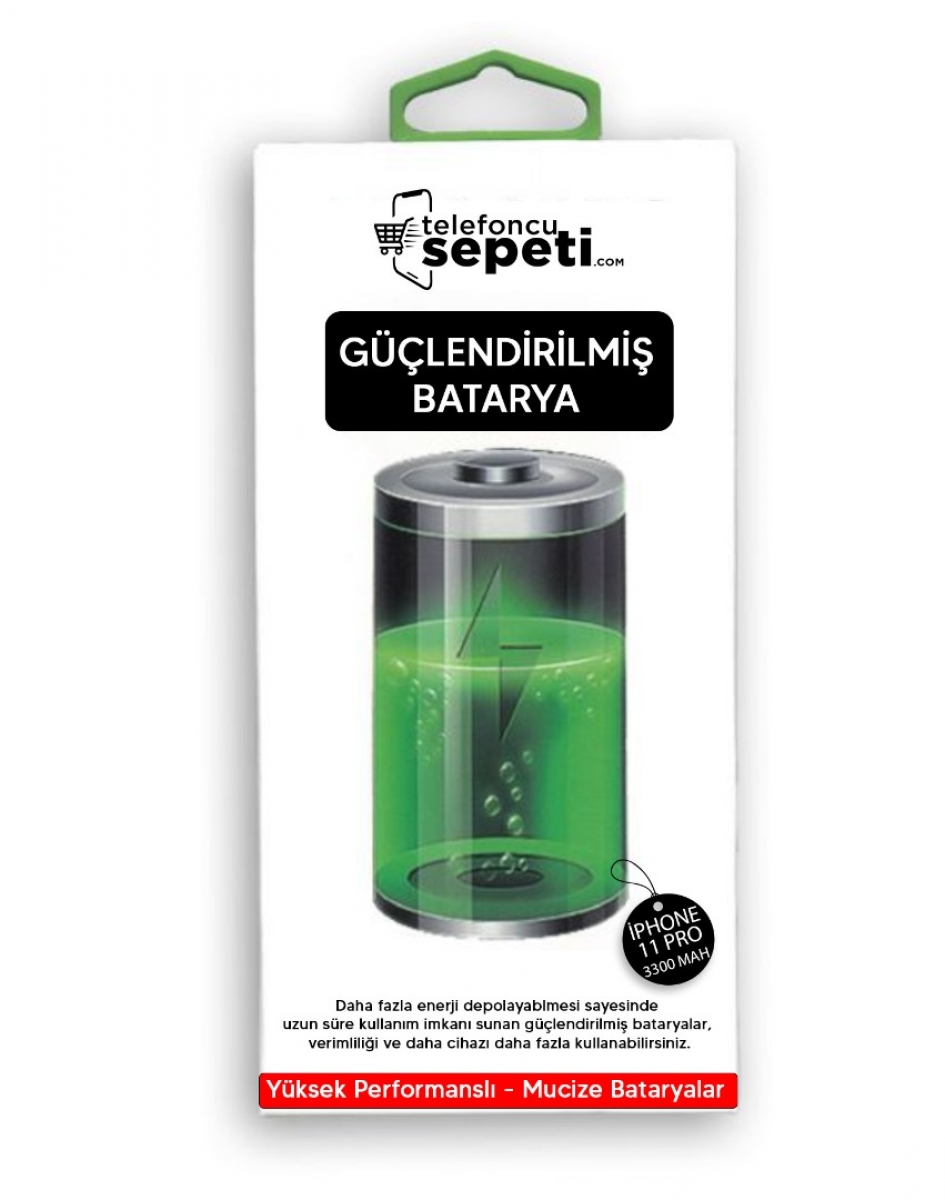 İphone 11 Pro Batarya Pil Güçlendirilmiş Garantili