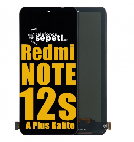 Xiaomi Redmi Note 12s Ekran Dokunmatik Siyah A Plus Kalite